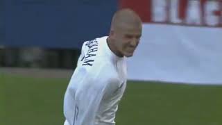 David Beckham Greatest Goal shorts football fifa Messi Ronaldo [upl. by Naletak975]