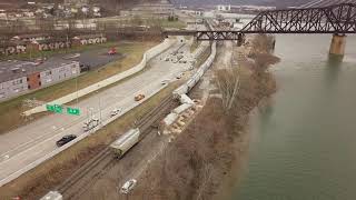 Norfolk Southern Train Derailment in 2019 Only 40 miles away from East Palestine [upl. by Ttenaej]