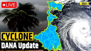 Cyclone Dana Updates LIVE Cyclone Dana Hits Bengal And Odisha Wreaks Havoc NDRF Took Charge [upl. by Nibaj]