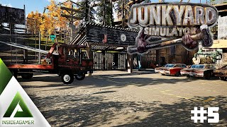 Junkyard Simulator  Big Update  New 2023 Series  Starting Our Scrapyard Journey EP5 [upl. by Dougald]