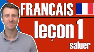 Comment saluer en français Cours de français niveau débutant A1 [upl. by Cita]