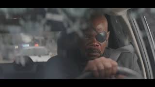 Captain America The Winter Soldier – Nick Fury car chaseassassination scene FULL [upl. by English]