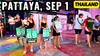 Dont Miss What Happened on Pattaya Walking Street Sep 1 2024 at 9 PM [upl. by Grew760]