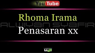 Karaoke Rhoma Irama  Penasaran x [upl. by Stout]