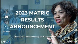 2023 Matric results announcement [upl. by Eah]