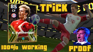 Trick for epic rummenigge efootball2024 mobile🥵🥵 [upl. by Broida262]