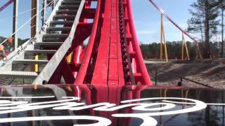 Intimidator 305 Roller Coaster HD REAL Front Seat POV Kings Dominion [upl. by Anaila]