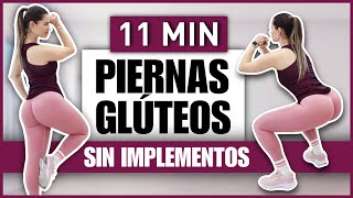 PIERNAS TONIFICADAS Y GLÚTEOS GRANDES  RUTINA DE EJERCICIOS EN CASA SIN PESAS  NatyGlossGym [upl. by Minetta]