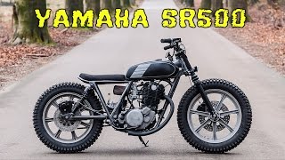 YAMAHA SR500 tracker style [upl. by Esile]