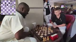 The 13 Year Old Chess Prodigy vs Nigerian Talent [upl. by Llenrup]