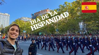 Desfile Militar em Madrid Descubra o Dia da Hispanidad [upl. by Nyrad583]