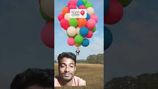 balloon ballooning gender reveal golf funny trending comedy hotair balloon challenge 2024 [upl. by Ji994]