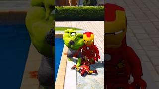 GTAV Thanos killed ironman 😭 shorts gta5 ironman marvel gta shortsfeed [upl. by Wolf]