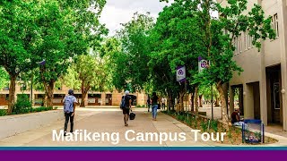 Campus Tour  Mafikeng Campus [upl. by Nofets746]