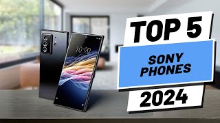 Top 5 BEST Sony Phones in 2024 [upl. by Ecissej]