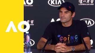 Roger Federer press conference 1R  Australian Open 2019 [upl. by Huntlee]