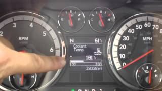 HOW TO USE YOUR INFORMATION CENTER ON A DODGE RAM [upl. by Sayce]