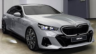 2024 BMW 5Series  Sound and Visual Review [upl. by Noelyn]