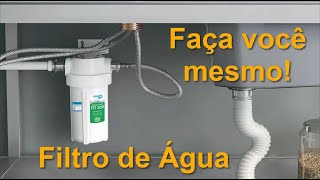 Faça você mesmo Filtro de Água simples e barato [upl. by Alberic]