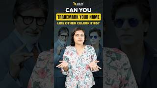 Can You Trademark Your Name Like Shah Rukh Khan ytshorts [upl. by Htidirrem974]