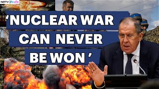 Russian Foreign Minister Rings Nuclear War Alert As Ukraine Fires US Made Missile  NDTV Profit [upl. by Enaz]