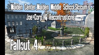 Fallout 4 Malden Recontructions [upl. by Fedirko]