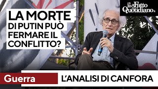 Canfora quotMorte di Putin fermerà la guerra Nel Peloponneso continuò dopo la scomparsa di Periclequot [upl. by Atok]