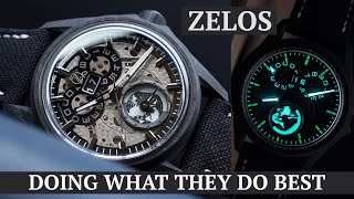 Exotic materials amp practical complications  Zelos releases another winner  Spearfish Dualtime [upl. by Onitselec610]