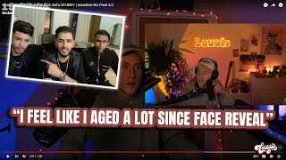 Louu Reacts to RatedEpicz Doing a Face Reveal amp Talks About His  NoPixel 40 GTA RP [upl. by Darsey]