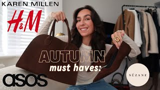 AUTUMN HAUL PART 2  FALL MUST HAVES from hampm ASOS and more [upl. by Calvert]