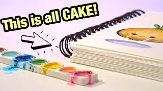 Ranking My Most Difficult Hyperrealistic Cakes Did This Notebook CAKE Make the List [upl. by Saerdna]