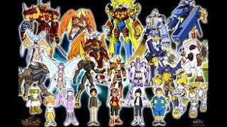 Todas as Digievoluções  Digimon 4 [upl. by Draner926]