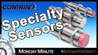 Contrinex Specialty Sensors  Monday Minute at AutomationDirect [upl. by Ashely]