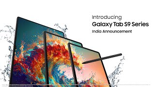 Galaxy Tab S9 Series  India Announcement  Samsung [upl. by Llehcram719]