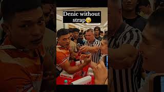 Denic the strap man worldarmwrestling armwrestler worldarmwrestlingleague globalarmwrestling [upl. by Retrak843]