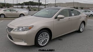 20132014 Lexus ES350 Ultra Luxury Start Up Exhaust and In Depth Review [upl. by Komara]