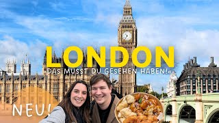 LONDON 🇬🇧 TOP Sehenswürdigkeiten die du nicht verpassen solltest  England Städtereise [upl. by Nnahgem]