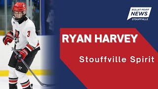 17yearold Ryan Harvey Plays Defence for the Stouffville Spirit [upl. by Ulla]