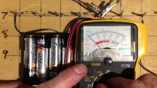 Using An Analog Ohmmeter [upl. by Etnovaj]