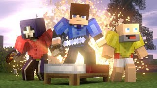 Bed Wars FULL ANIMATION Minecraft Animation Hypixel [upl. by Odilia]