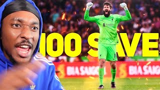 100 Best Goalkeeper Saves Of The Year 2023 Reaction 🔥 [upl. by Kincaid]