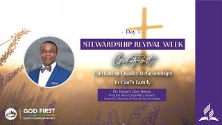 Stewardship Week of Revival Cultivating Quality Relationships in God’s Family [upl. by Bradford]