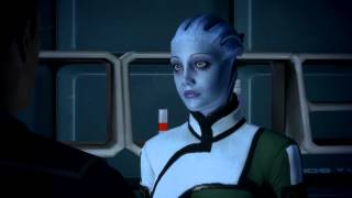 Liara TSoni Benezias Death Romanced  Mass Effect 1  FULL HD [upl. by Rosa]