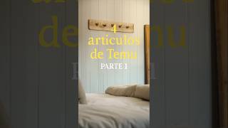 4 artículos de Temu para Decorar el Dormitorio 🔍 mi código dpt6778 [upl. by Nilloc]