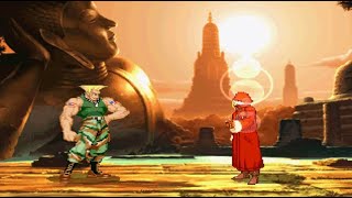 ePSXe Guile amp Orochi Iori vs Cammy amp Dhalsim Capcom vs SNK Millennium Fight 2000 Pro [upl. by Keller]