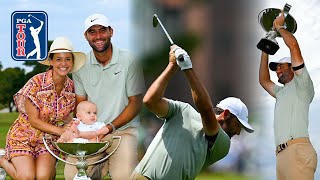 Every shot from Scottie Scheffler’s win at TOUR Championship  2024 [upl. by Thibault]