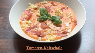 TomatenKaltschale quot Salmorejo quot Thermomix® TM6 TM5 TM31 [upl. by Cohin306]