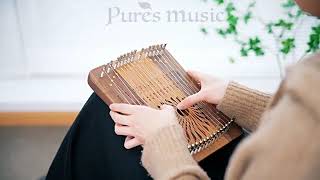 Hluru Harpika Monochord Mini Finger Lyre Instrument Flat Board [upl. by Sirraf]