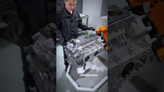 Mercedes C63156 V8 Assembly Part 2 short shorts [upl. by Sungam534]