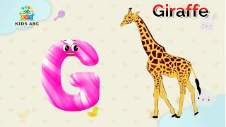 Animal phonics song for kids Alphabets phonics for kids Phonics Song for toddlers kindergarten [upl. by Ettenyl]